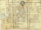 1775 PARCHEMIN Avec CACHET DE GENERALITE LYON Et  2 SIGNATURES VENTE DE SOUFFET DE FORGE SUPERBE !! - Documents Historiques