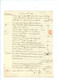 PROMO 1784 Marque Postale Tonnerre Vers Lizieux,avec Longue Correspondance - 1701-1800: Voorlopers XVIII
