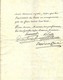 1729 PARIS LETTRE DES FERMIERS GENERAUX 5 SIGNATURES SEL SALINS SALINES PEZENAS BEZIERS ST PONS PECCAIS - Historische Dokumente