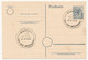 Delcampe - ALLEMAGNE - 4 Entiers Postaux Oblitérés Journée Du Timbre 1947 - Kiel, Holzminden, Schleswig, Münster (repiquage) - Tag Der Briefmarke