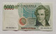 Banca D'Italia Lire 5000 Tipo V. Bellini D.M. 04/01/1985-12/01/1988 FDS - 5000 Liras