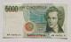 Banca D'Italia Lire 5000 Tipo V. Bellini 12/01/1988 FDS - 5000 Lire