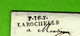 Delcampe - 1809 MARINE LA ROCHELLE LETTRE SIGNEE RENSEIGNEMENT SUR UN OFFICIER => TOULON COMMISSAIRE DE LA MARINE - Historische Dokumente