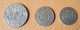 Lot De 3 Monnaies Plastique D'école En Euro "Copy" Allemagne - School Coins - Profesionales/De Sociedad