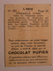 CHOCOLAT PUPIER - TURKESTAN RUSSE RUSSIE - IMAGE BON POINT  ASIE N°201 - CIRCA 1930 - 5cm X 6.5cm Couple Avec Bébé - Sonstige & Ohne Zuordnung