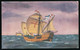 Fiche Illustrée : LA SANTA MARIA, Série IAC Les Bateaux, Editions M.K.L., Les Enfants De France, Paris (2 Scans) - Barcos