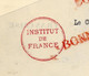 ENTETE INSTITUT DE France ACADEMIE FRANCAISE PROCES VERBAL SIGNE SEANCE 8 JUIN 1918 LEGS PAUL FLAT B.E. - Documents Historiques