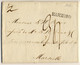 HAMBOURG / HAMBURG - 1802 Straight Line " HAMBURG " Mark On EL To Marseilles, France - Precursores