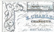 ©ca1850 BRUXELLES CHANGEUR MONNAIE AGENT DE CHANGE CHARLES CARTE PORCELAINE PORSELEINKAART BANQUIER BANQUE        840 - Bank & Versicherung