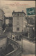 CPA CP Le Tarn Graulhet Rue Et Pont Du Verdausson Et Comptoir National D'escompte  YT 137 Arrivée Vinassan Aude 1912 - Graulhet