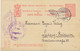 LUXEMBURG 1917, 10 C. Karmin Kab.-GA-Postkarte Mit Seltene K2 „DIEKIRCH“ Und Zensurstempel „Frei-gegeben / TRIER“ - 1907-24 Wapenschild