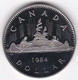 Canada 1 Dollar 1984 Voyageur, Elizabeth II , En Nickel, KM# 120.1, UNC, Neuve - Canada