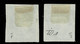 A2-N°46 Report I Et Report II Nuance Pas Ordinaire TB - 1870 Ausgabe Bordeaux