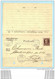 BAYERN - DEUTSCHES REICH Postkarte + Antwort Postcard - A. Bödigheimer Ludwigshafen Nach Triptis (2 Scan)(32565) - Sonstige & Ohne Zuordnung