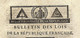 1797  LOI DE LA REPUBLIQUE FRANCAISE Avec Sign. M. DE LA JUSTICE « Merlin » AN IV N° 112 16 PAGES Imprimé à  PARIS - Décrets & Lois