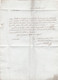 Delcampe - 1799 - An 7 - Marque Postale 57 LILLE Sur Lettre Pliée Avec Correspondance Vers SAINT OMER, Pas De Calais - 1701-1800: Voorlopers XVIII