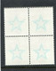 GREAT BRITAIN - 1986   MACHIN  13p  STAR  BLOCK OF 4  MINT NH  SG  X900Eu - Ohne Zuordnung