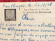 Reutlingen Rhin Danube 11é RCA-Régiment De Chasseurs D'Afrique-Lettre D'Amour-SP 62.120-BPM 415-CAD Postes Armées-Chérie - Military Postage Stamps