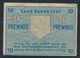 Franz. Zone-Baden Rosenbg: 209d, No KN 6stellig Landesregierung Baden Gebraucht (III) 1947 10 Pfenning (9227880 - Sonstige & Ohne Zuordnung