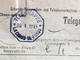 Cachet A Date 1919 La Chaux-de-Fonds-Suisse-de La Valentine N°52 Marseille-Télégraphe Telegramm Télégramme-Télégramma - Télégraphe