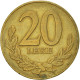 Monnaie, Albanie, 20 Leke, 1996 - Albanie