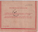 1933 - PAIX PERFORE (PERFIN) ! + TAXE ! Sur CARTE-LETTRE RECO REMBOURSEMENT De TOULOUSE => AVEYRON "REFUSE" => RETOUR - Lettres & Documents