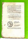 1795  LOI DE LA REPUBLIQUE FRANCAISE 2 Sign. Imprimés Symbole Maçonnique  PARIS IMPRIMERIE NATIONALE Des LOIS - Gesetze & Erlasse