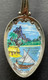 VINTAGE ENAMEL & SILVER EPNS SOUVENIR TEASPOON FIJI COAT OF ARMS - Cucchiai