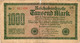 GERMANIA -1000 MARK 1922 - Wor:P-76b.2.2  - Filigrana: Dornen - 1000 Mark