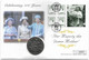 1999 Gibraltar 1 Crown The Life Of Queen Elizabeth Queen Mother 1936 Coin Cover - Gibraltar