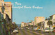 Santa Barbara California, State Street Scene, '50s Autos KIST Radio Sign C1950s Vintage Postcard - Santa Barbara