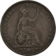 Monnaie, Grande-Bretagne, George IV, Farthing, 1830, Londres, TB+, Cuivre - B. 1 Farthing