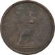 Monnaie, Grande-Bretagne, George III, Penny, 1807, TB+, Cuivre, KM:663 - C. 1 Penny