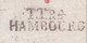 1824 - Lettre Pliée En Allemand De HAMBURG Vers BORDEAUX, France - Via Givet - Taxe 29 - Préphilatélie