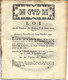 REVOLUTION LOI DU 23 OCTOBRE 1790 RENTES GAGES PAIEMENTS 13 PAGES BON ETAT VOIR SCANS - Wetten & Decreten