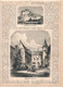 Delcampe - A102 1044 Schloss Moritzburg Cadolzburg Kadolzburg 2 Artikel / Bilder 1871 !! - Otros & Sin Clasificación