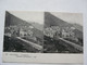 CARTE POSTALE STEREOSCOPIQUE - SUISSE : Saint Gothard - Osco