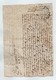 VP19.292 - Cachet De Généralité De LA ROCHELLE - Acte De 1786 Concernant Mr Jean BILLARD à LANDES . - Seals Of Generality