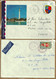 1971-89 NOUVELLE CALEDONIE 3 LETTRES POUR LA FRANCE AVEC OBLITERATIONS DE LA FOA, OUEGOA ET HEXAGONALE DE KOUAOUA - Briefe U. Dokumente