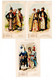 HISTOIRE DU COSTUME - COLLECTION DE LA MUSCULOSINE BYLA - LOT DE 7 CPA - Mode