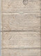 VP19.298 - Cachet De Généralité De LA ROCHELLE -1787 -  Inventaire Des Papiers Famille BILLARD à LANDES - Cachets Généralité