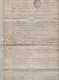 VP19.298 - Cachet De Généralité De LA ROCHELLE -1787 -  Inventaire Des Papiers Famille BILLARD à LANDES - Cachets Généralité