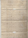 VP19.298 - Cachet De Généralité De LA ROCHELLE -1787 -  Inventaire Des Papiers Famille BILLARD à LANDES - Seals Of Generality