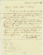 JUDAICA MARSEILLE 1817 LETTRE  Emmanuel Isaac Foa Négociant  Banquier à Elisée Raba Négociant  Bordeaux B.E.VOIR SCANS - Manuscripts