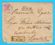 OLD REGISTERED LETTER (Posta Raccomandata) - 1898. Travelled Zara To Spalato (Dalmazia) * Italy Italia Dalmatia - Andere & Zonder Classificatie