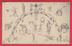 Erquelinnes - Arts & Métiers , Le 28 Février 1924 ... Carte Décorative , Illustrée De Dessins ( Voir Verso ) - Erquelinnes