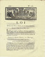 1791 REVOLUTION COLONIES IMPORTATION  NAISSANCE DES DOUANES  Loi Relative  Droits D'entrée Sur Les Denrées Coloniales - Decreti & Leggi