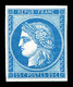 ** N°4d, 25c Bleu, Impression De 1862, Fraîcheur Postale. SUP (certificat)  Qualité: ** - 1849-1850 Ceres