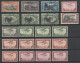 Belgisch Congo Belge - OBP/COB Tussen/entre PA1-PA13 - Lucthpost Airmail Poste Aérienne MNH/MH/Obl - Unused Stamps