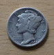 USA - ETATS-UNIS - 1 DIME 1942 D  MERCURY - ARGENT - 1916-1945: Mercury